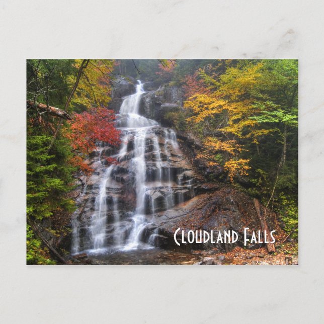 Postal Cloudland Falls (Anverso)