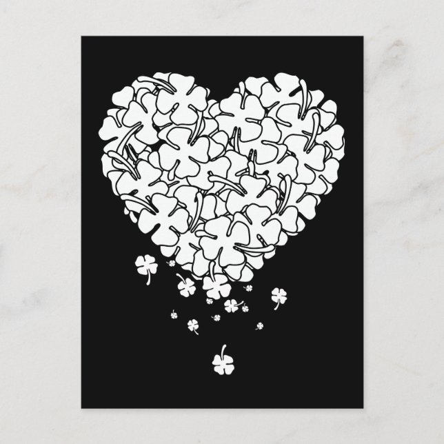 Postal Clover Heart (Anverso)