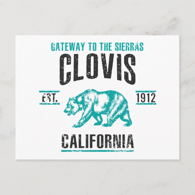 Postal Clovis (Anverso)