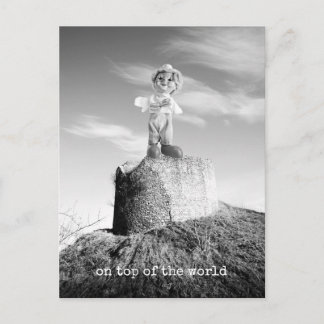 Postal Clown on top of the world