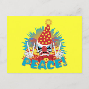 Postal Clown Skull