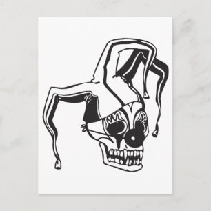 Postal Clown Skull