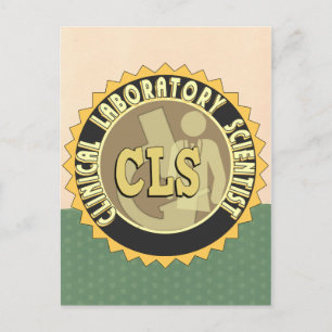 POSTAL CLS BADGE - CIENTÍFICO CLÍNICO DE LABORATORIO