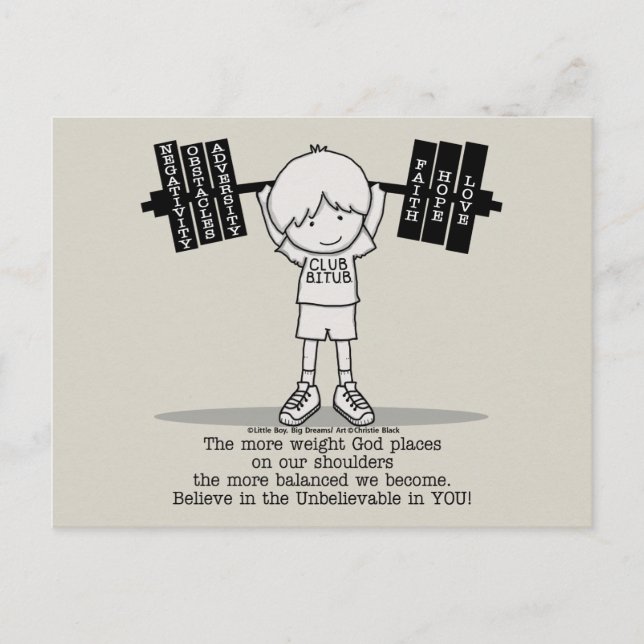 Postal Club BITUB - Más equilibrado (Anverso)