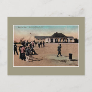 Postal Club de campo de golf Vintage Southern Pines NC