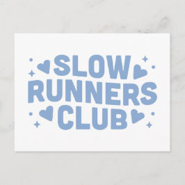 Postal Club de carreras divertidas y lentas