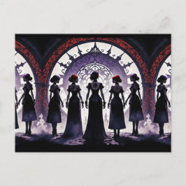 Postal Club de damas de tatuaje: La reunión