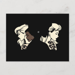 Postal Club de Damas de Tatuaje, Sombra Dama.