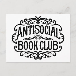Postal Club de libros antisociales