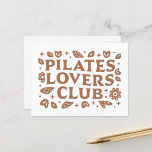 Postal Club de los amantes de los Pilates