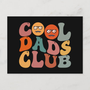 Postal Club de Padres Geniales Papá Día del Padre Retro G