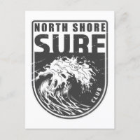 Club de Surf North Shore Surf Emblem Hawaii