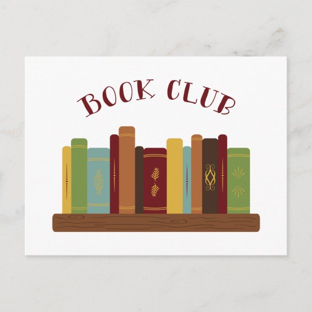 Postal Club del Libro (Anverso)