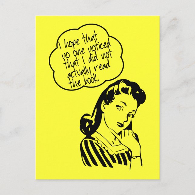 Postal Club del Libro - Espero - Retro (Anverso)