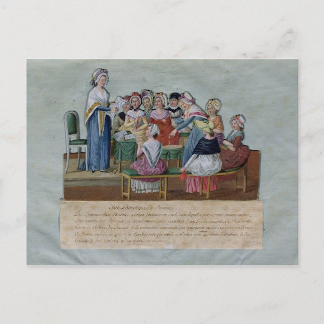 Postal Club Patriótico Femenino (Anverso)