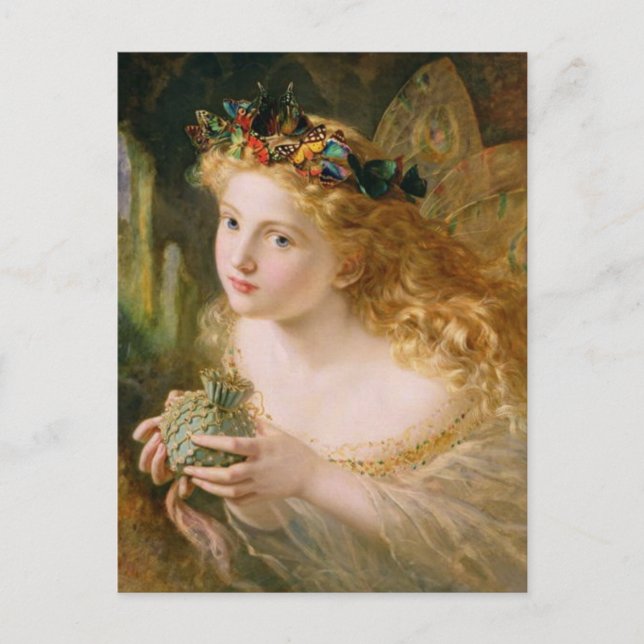 Postal Cludia de Sophie Anderson (Anverso)