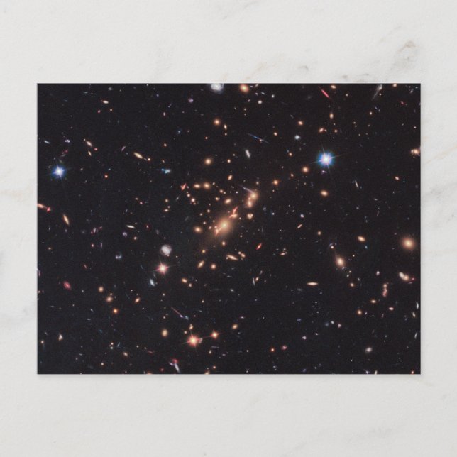 Postal Clúster de galaxia masiva Macs J2129-0741 (Anverso)
