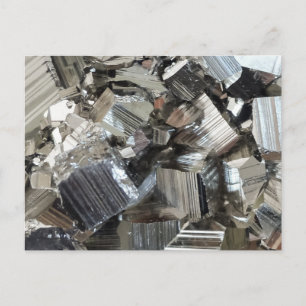 Postal Clúster de oro de Guay Iron Pyrite Fool