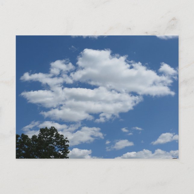 Postal Clúster en nube (Anverso)