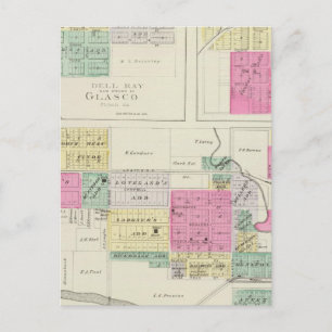 Postal Clyde, Glasco, Jamestown, Kansas