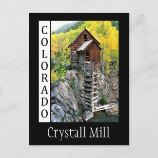 Postal cm, cristall Mill