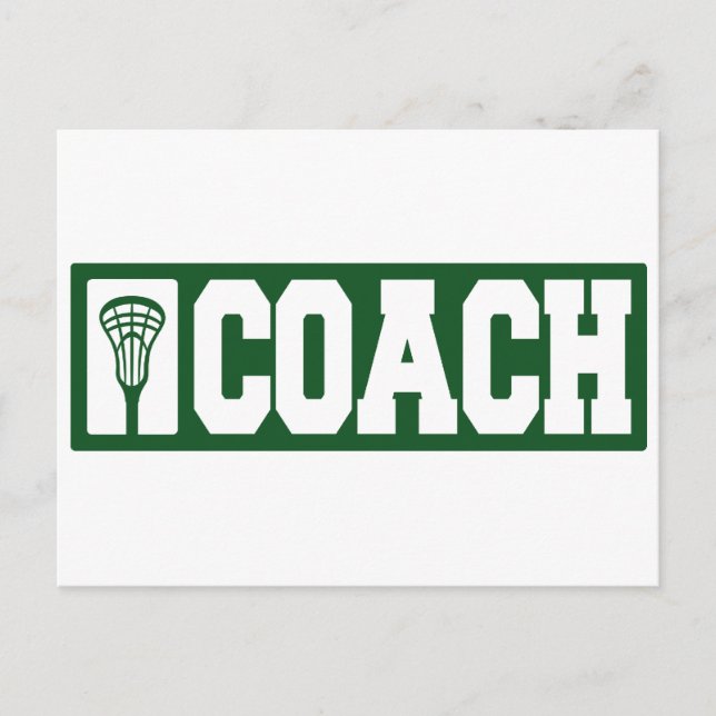 Postal Coach Lacrosse - verde (Anverso)