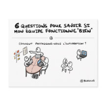 Coaching d'équipe de la carta "2/6: Información"