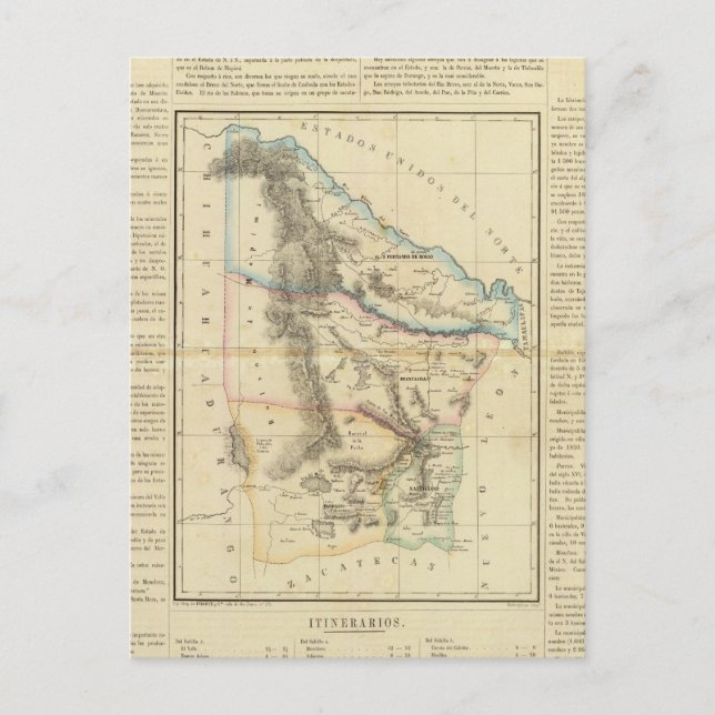 Postal Coahuila, México 2