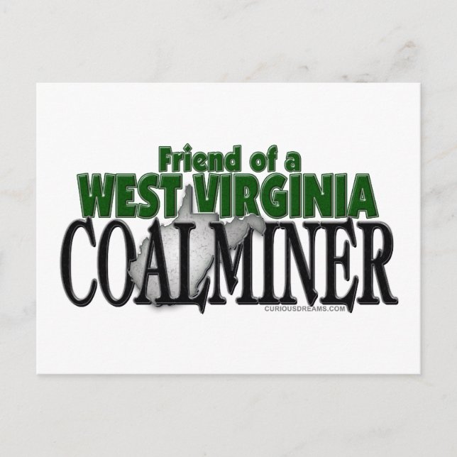 Postal Coalminer de Virginia Occidental (Anverso)