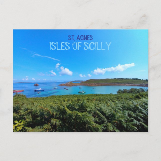 Postal Coast of St. Agnes - Isles Of Scilly (Anverso)