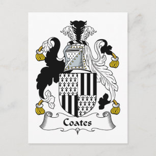 Postal Coates Family Crest