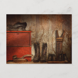 Postal Cobbler - El limpiabotas de 1900
