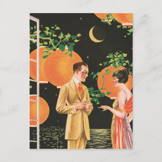 Postal Cobertura de cócteles (Anverso)