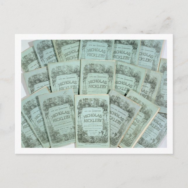 Postal Cobertura de los números mensuales de 'La vida y e (Anverso)