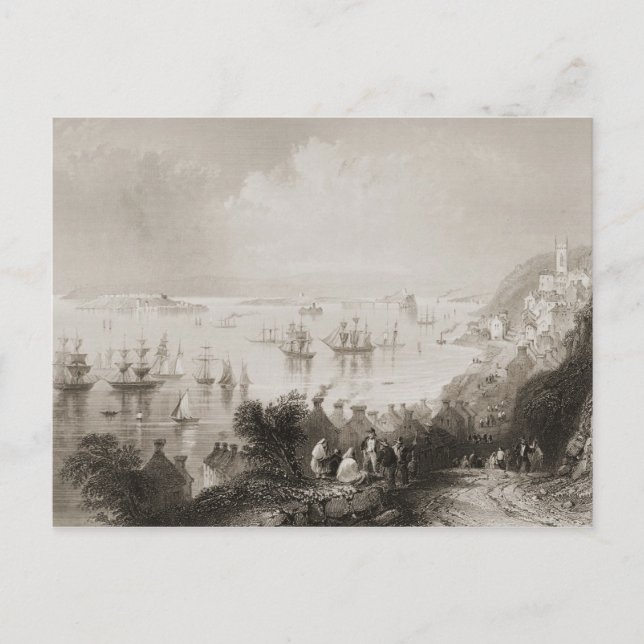 Postal Cobh Harbor, Cork, Irlanda (Anverso)