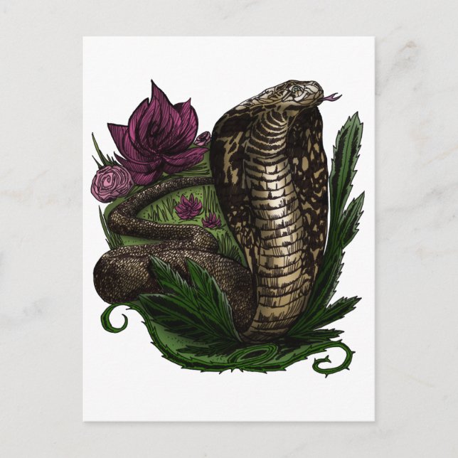 Postal Cobra (Anverso)