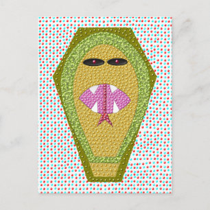 Postal Cobra Postcard egipcio letal