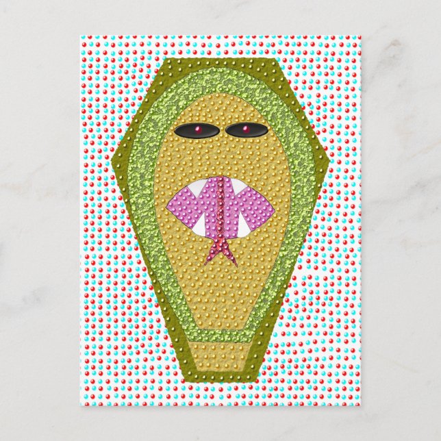 Postal Cobra Postcard egipcio letal (Anverso)