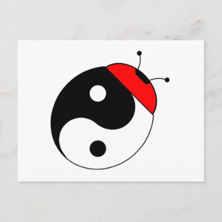 Postal coccinelle harmonia