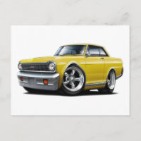 Coche amarillo Nova 1964-65