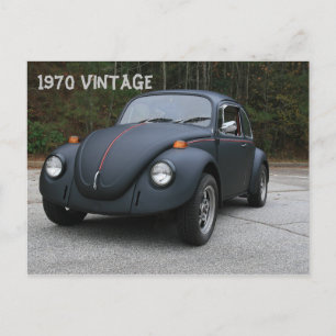 Postal Coche Antiguo