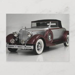 Postal coche antiguo 02
