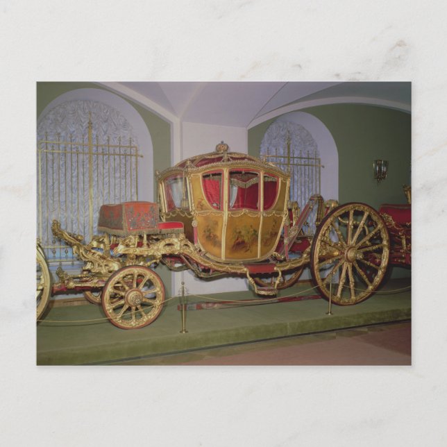 Postal Coche berlinés de la emperatriz Catherine II (Anverso)