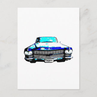 Postal coche cadillac raggare