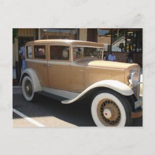 Postal coche clásico