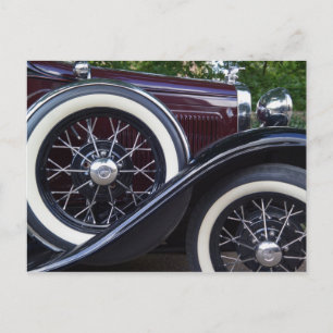 Postal Coche clásico Ford A de 1930