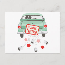 Postal Coche de Casados