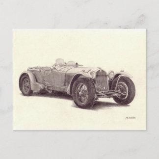Postal Coche de época: Alfa Romeo 8C