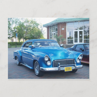 Postal coche de escape