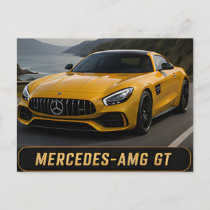 Postal Coche de rendimiento alemán moderno Mercedes-AMG G
